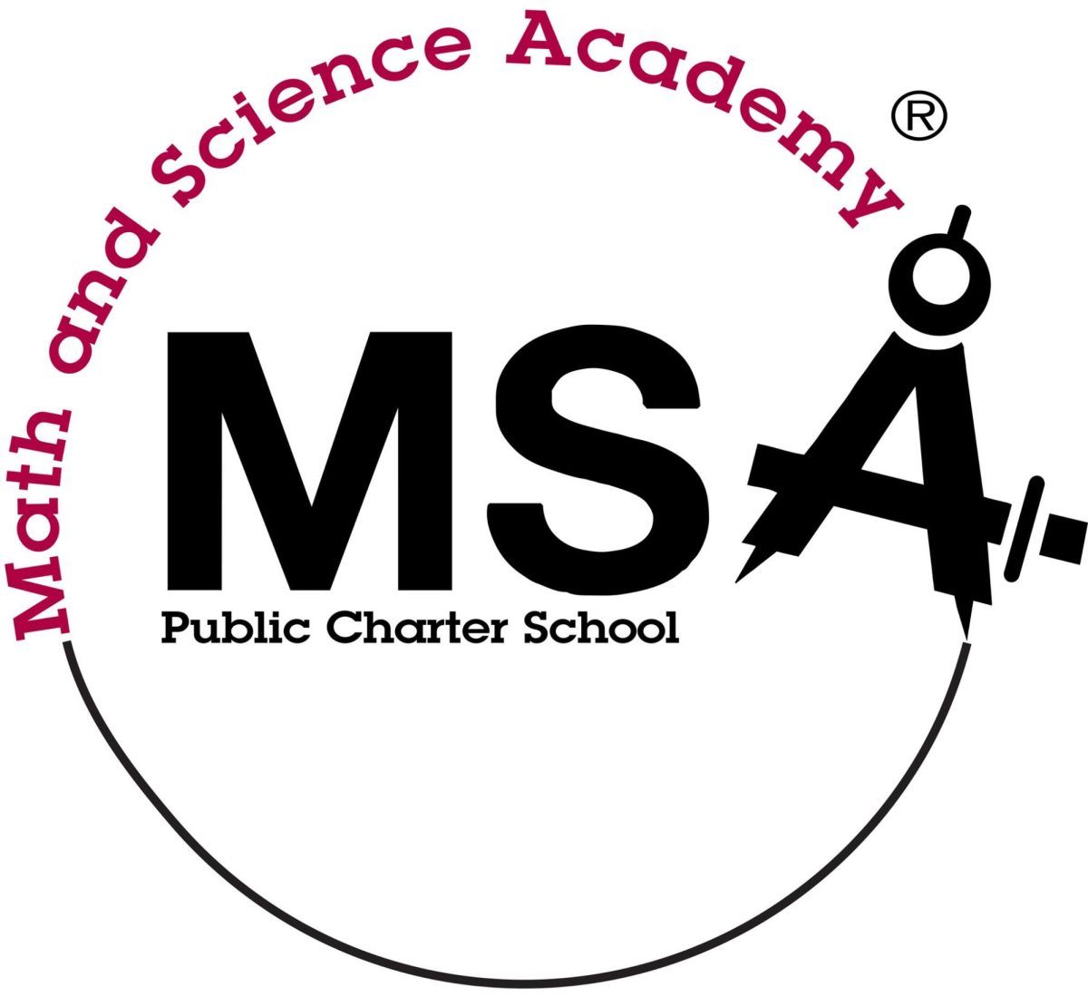 Math and Science Academy Logo