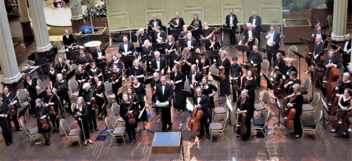 The Saint Paul Civic Symphony will perform a preview of its upcoming concert in Japan at King of Kings Lutheran Church in Woodbury on Sunday. Photo: Contributed