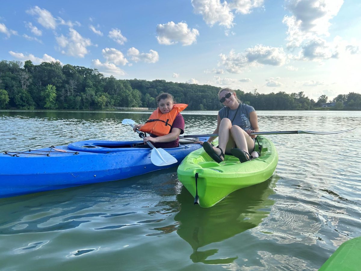 Kayaking is part of Woodbury's Adaptive Recreation Program. Photo: Woodbury Parks and Recreation