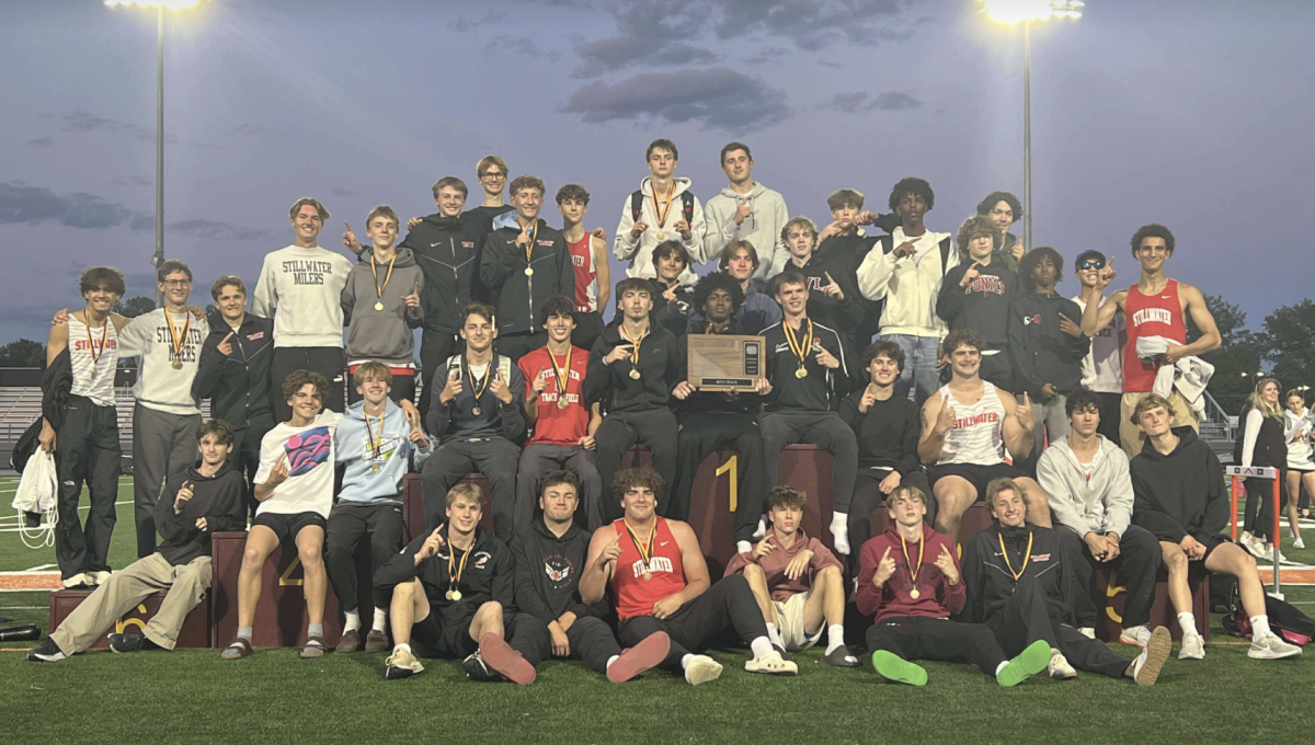 Stillwater Ponies boys track team. Contributed photo.