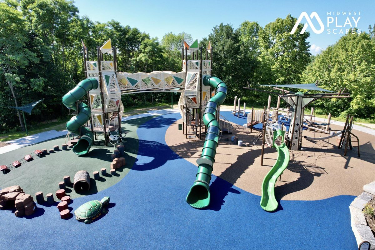 The play area at the Lake Elmo Park Reserve. Photo: Washington County