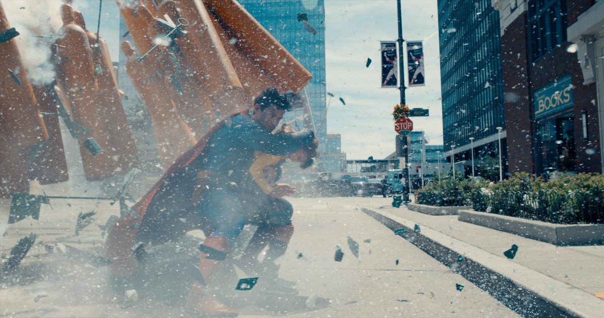 "Superman," directed by James Gunn, s stars David Corenswet as the Man of Steel. Photo: Warner Bros.