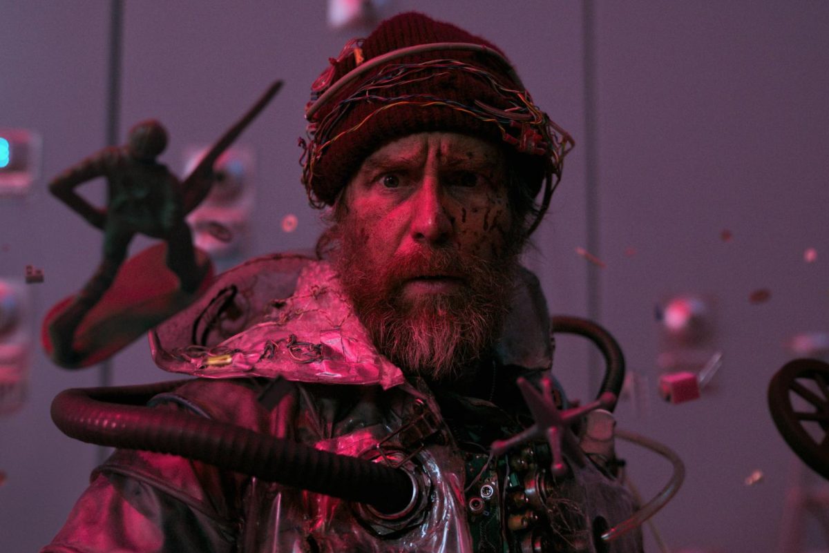 Sam Rockwell in "Good Luck, Have Fun, Don't Die." (Photo courtesy of Briarcliff Entertainment.)